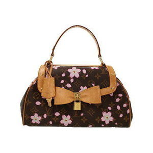 Louis Vuitton Monogram Cherry Blossom Sac Retro Handbag
